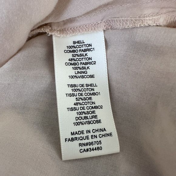 Rebecca Taylor Mixed Floral High-Neck Sleeveless Midi Dress Size 8 - Picture 9 of 9